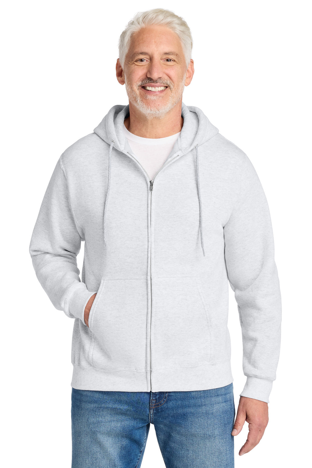 Port & Co® Core Fleece Full-Zip Hooded Sweatshirt. PC78ZH
