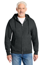 Port & Co® Core Fleece Full-Zip Hooded Sweatshirt. PC78ZH