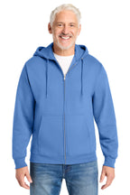 Port & Co® Core Fleece Full-Zip Hooded Sweatshirt. PC78ZH