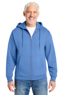 Port & Co® Core Fleece Full-Zip Hooded Sweatshirt. PC78ZH
