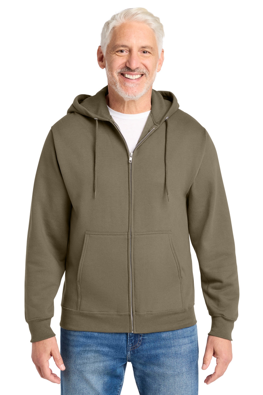 Port & Co® Core Fleece Full-Zip Hooded Sweatshirt. PC78ZH