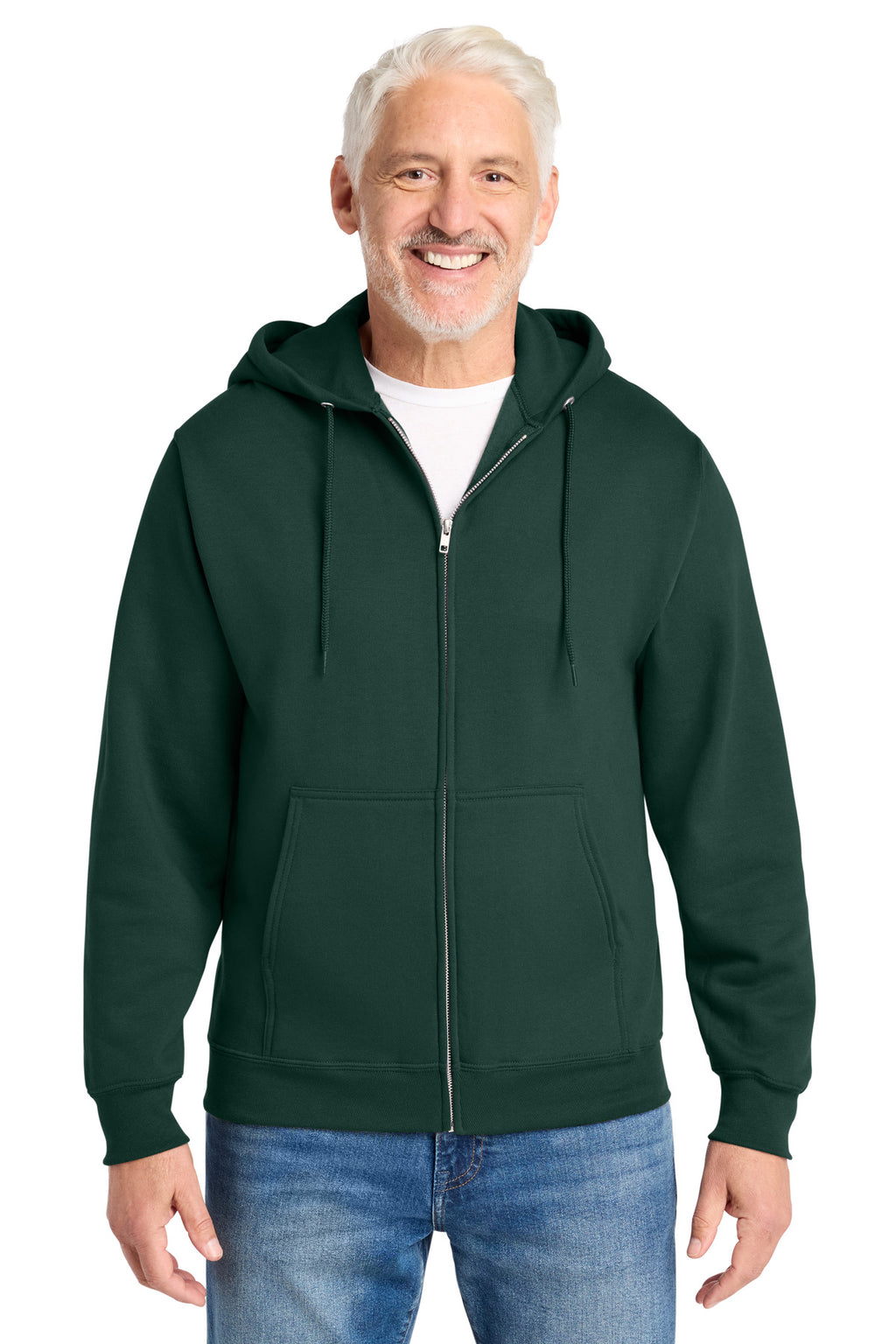 Port & Co® Core Fleece Full-Zip Hooded Sweatshirt. PC78ZH