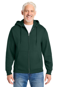 Port & Co® Core Fleece Full-Zip Hooded Sweatshirt. PC78ZH