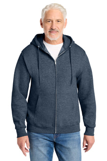 Port & Co® Core Fleece Full-Zip Hooded Sweatshirt. PC78ZH
