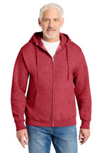 Port & Co® Core Fleece Full-Zip Hooded Sweatshirt. PC78ZH