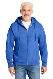 Port & Co® Core Fleece Full-Zip Hooded Sweatshirt. PC78ZH