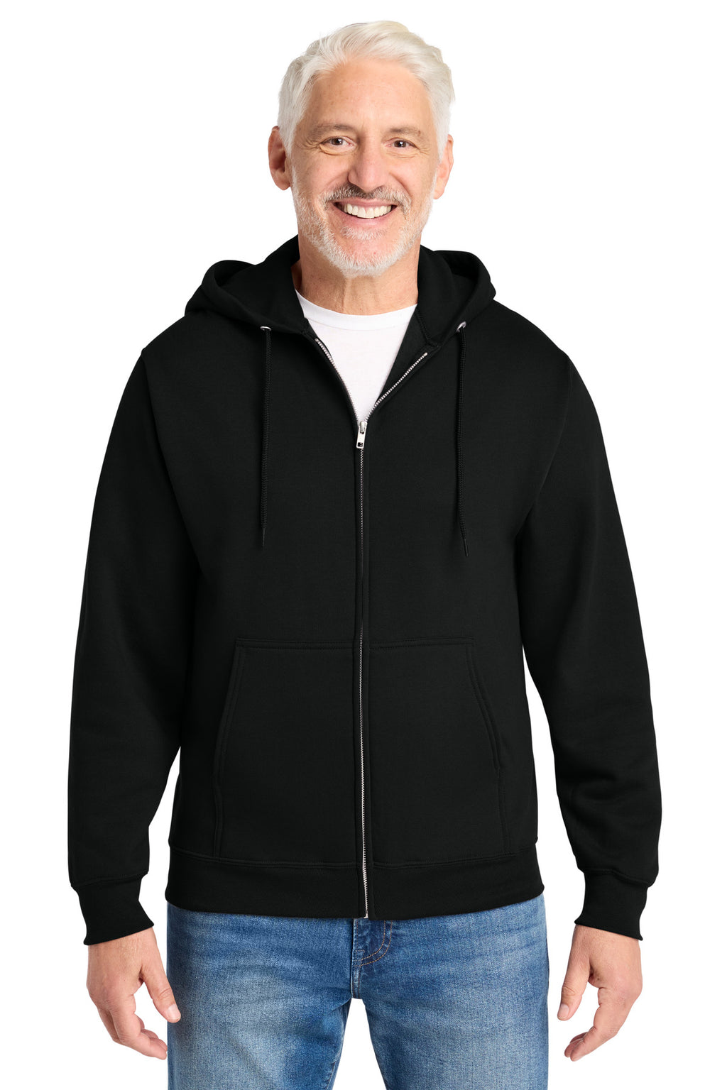 Port & Co® Core Fleece Full-Zip Hooded Sweatshirt. PC78ZH