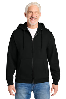 Port & Co® Core Fleece Full-Zip Hooded Sweatshirt. PC78ZH