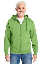 Port & Co® Core Fleece Full-Zip Hooded Sweatshirt. PC78ZH