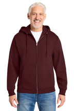 Port & Co® Core Fleece Full-Zip Hooded Sweatshirt. PC78ZH