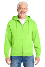 Port & Co® Core Fleece Full-Zip Hooded Sweatshirt. PC78ZH