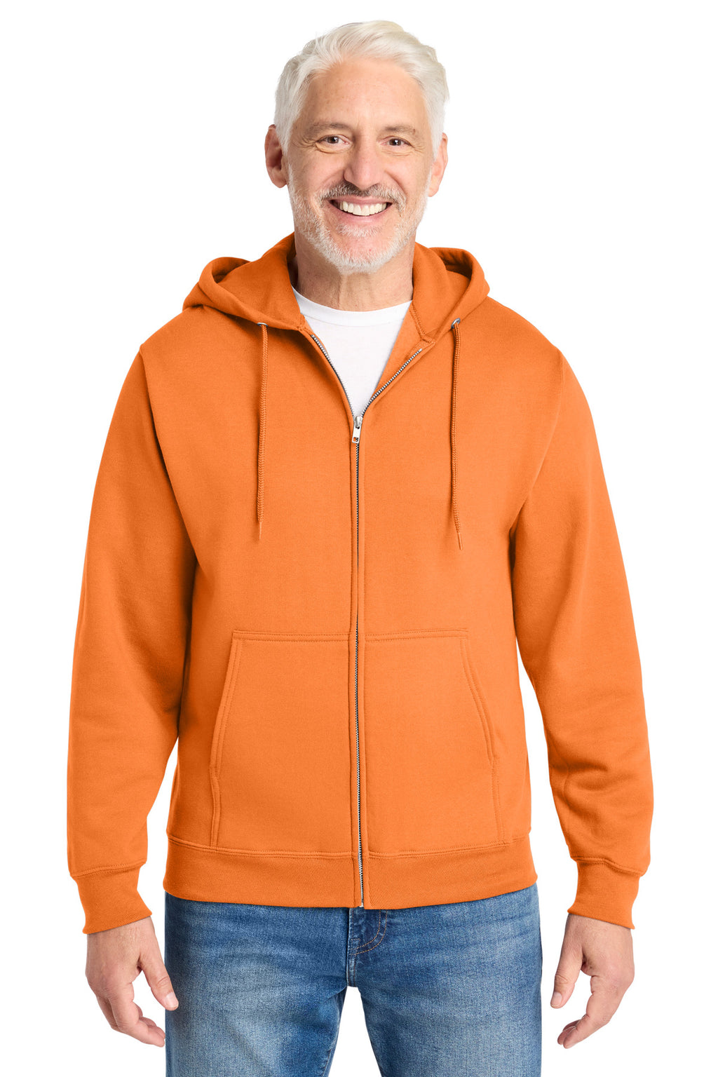 Port & Co® Core Fleece Full-Zip Hooded Sweatshirt. PC78ZH