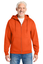 Port & Co® Core Fleece Full-Zip Hooded Sweatshirt. PC78ZH