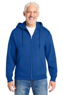 Port & Co® Core Fleece Full-Zip Hooded Sweatshirt. PC78ZH