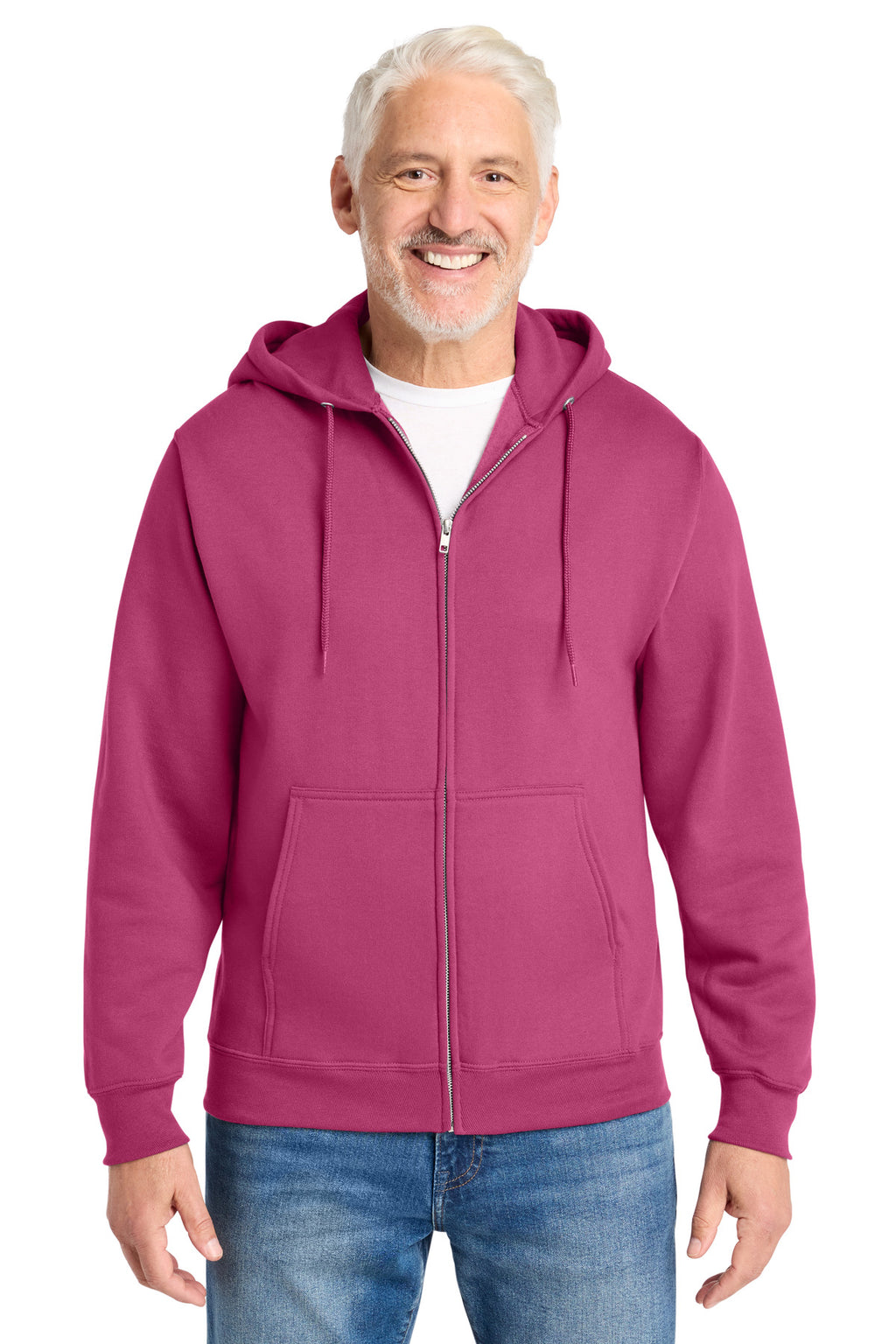 Port & Co® Core Fleece Full-Zip Hooded Sweatshirt. PC78ZH