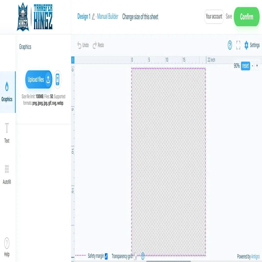 DTF Gang Sheets Online Builder – Fast Bulk Printing