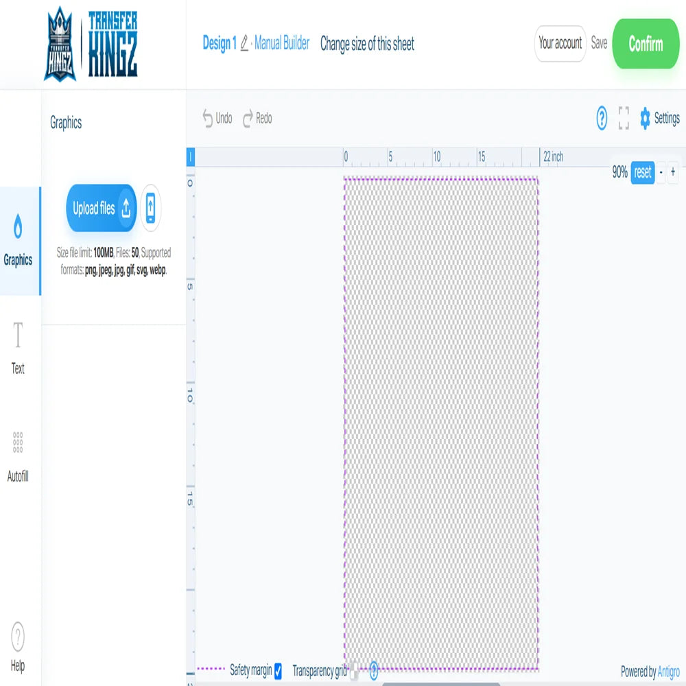 Buy & Build Custom DTF Gang Sheets Online, Fast, Easy & Bulk Orders