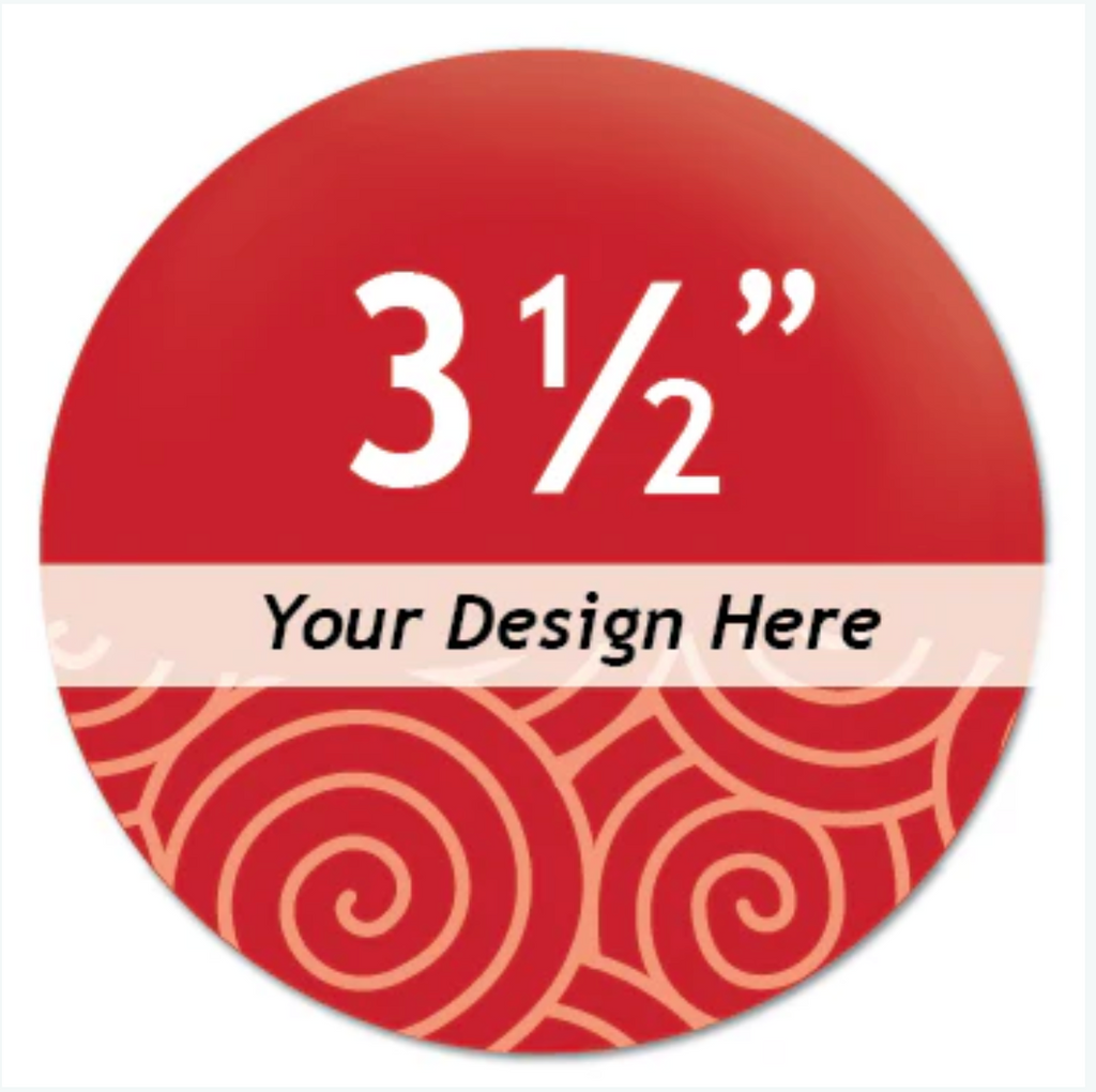 Custom 3.5 inch Buttons