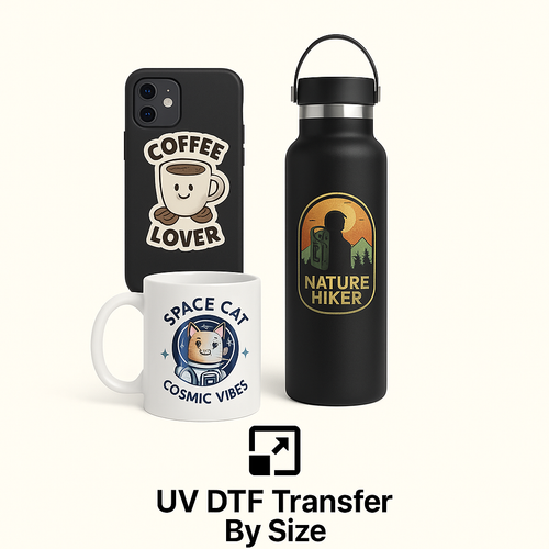 UV DTF 3D PermaStickers by Size in New Rochelle, NY | Transfer Kingz