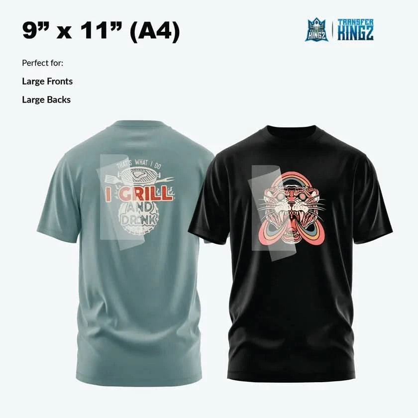 DTF Transfers By Size